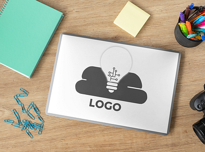 LOGO Design with PowerPoint branding design graphic design illustration infographic design logo powerpoint powerpoint design slide slides