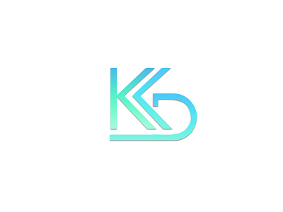 KD logo branding design graphic design logo typography