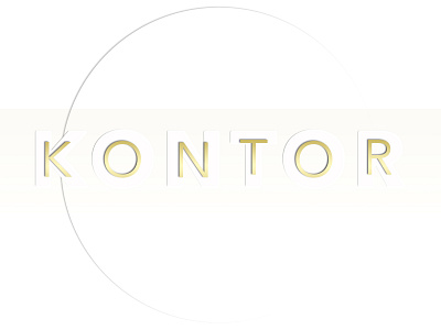 Kontor logo branding design graphic design icon logo typography