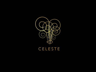 Celeste Icon branding design graphic design icon logo typography