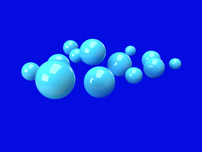 Blue balls 3d background balls blue blue balls graphic design wallpaper