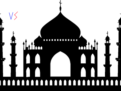 Taj Mahal art design digitalart illustration india paint paint.net painted painting taj mahal vahin sharma