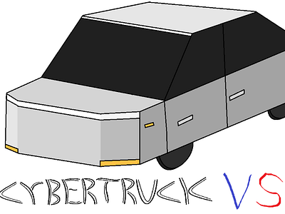 Cybertruck (MS Paint)