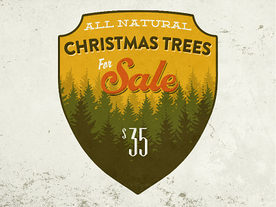 X-Mas Tree Sale Badge