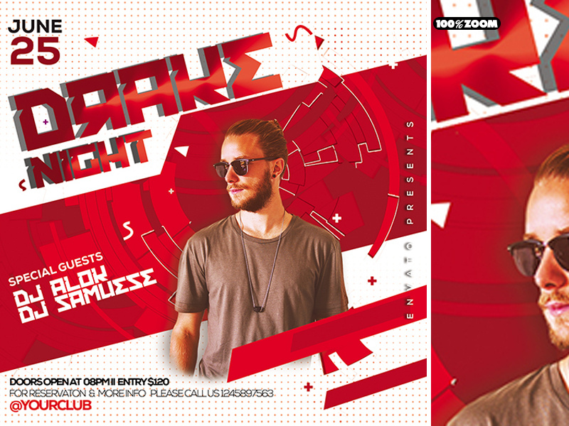 Dj Flyer By Subhankar Roy On Dribbble