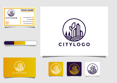 Real Estate City Brand Logo brand brand identity branding design citylogo company logo dailylogochallenge identity design illustration logo logodesign logomark logotype minimalist minimalist logo monogram logo orange real estate realestatelogo simple logo vector