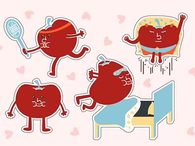 Tomato Adventure Stickers