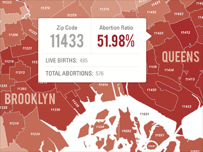 New York Abortion Map