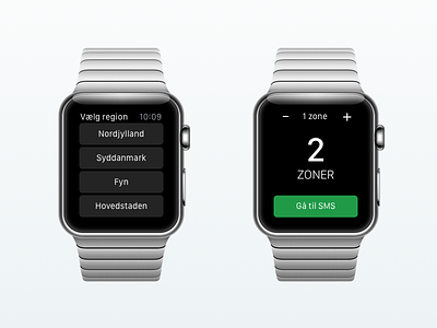 Billetter Watch concept app apple watch billetter ulrikstoch watch