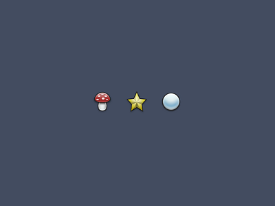 Icons – WIP 32 circle fly amantia icons star
