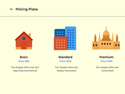 Pricing page inspiration