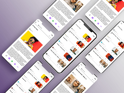 News app ui design