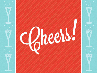 Cheers! greeting card holiday
