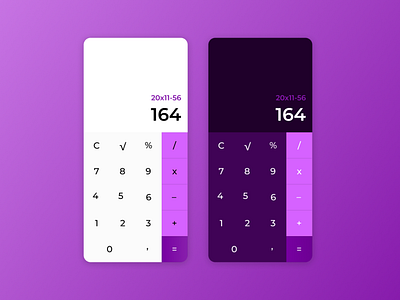 Calculator  / Daily UI #004