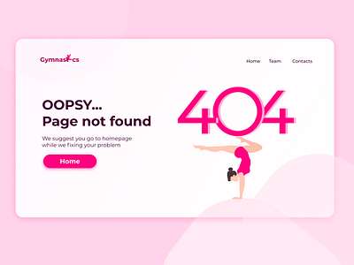 404 Page / Daily UI #008