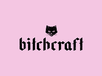 Bitchcraft branding design icon illustration illustrator lettering logo type typography vector