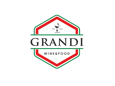 wine and food 3d animation branding graphic design logo motion graphics