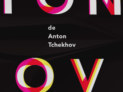 Platonov affiche edition platonov poster print theater theatre