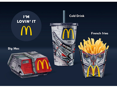 Packaging concept for McDonald's