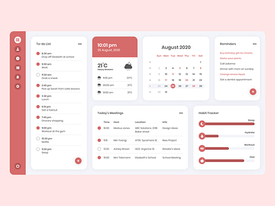 Bujo Application adobe adobexd application bujo dashboard ui ui ux design ui design ux design website