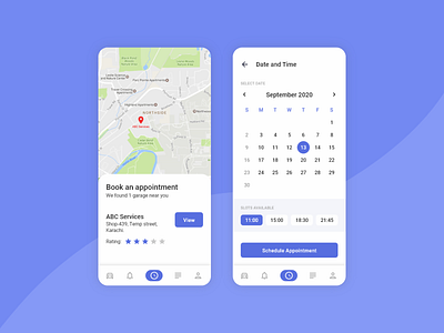 Car Maintenance Application adobe xd android app application car design mobile application mockup prototype ui ux design uidesign uiux visual design