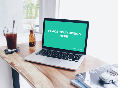 Download Laptop Mockup Psd Free Download By Graphickart On Dribbble