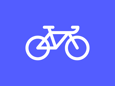 Bicycle bike icon simple