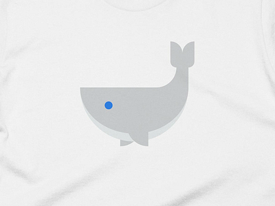 Beluga - Cotton Bureau! cotton bureau geometric design geometry whale whales