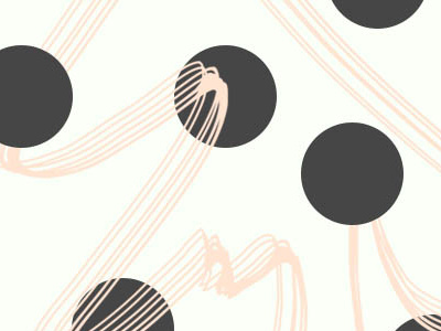 Dotty black brush minimal pattern polkadots simple texture