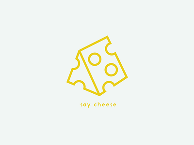 Say Cheese! cards design illustration minimal outline pun shapes simple