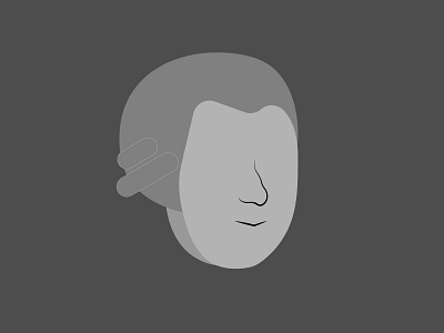 minimal Mozart _ SEVEN ARTS project art design flat illustration illustrator minimal minimalistic mozart musician vector