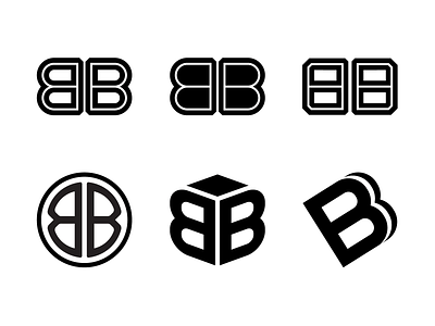 BB Logos branding logo vector