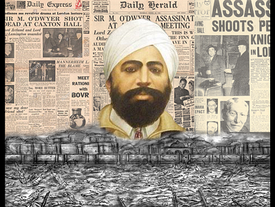 Shaheed Udham Singh free history photoshop poster poster art poster collection