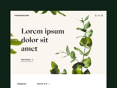 Garden landing page 🌱