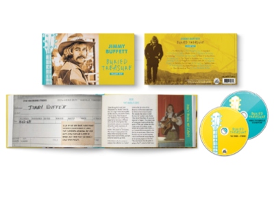 Jimmy Buffett album packaging print design