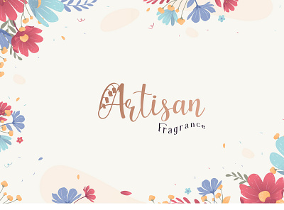 artisan fragrance beauty logo branding design icon lettering logo luxury brand minimal typography