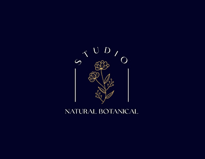 natural botamical logo beauty logo botanical botanical logo branding design flat icon logo logo design lettering luxury brand minimal typography