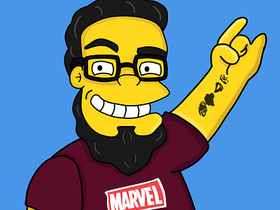 Andres Simpsons Style