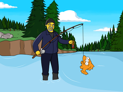 Simpson Style Fisherman