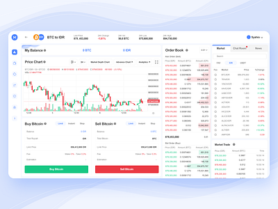 Cryptocurrency Dashboard Exploration app concept bitcoin chart coins crypto cryptocurrency design figma market detail tokens ui uiux ux web3