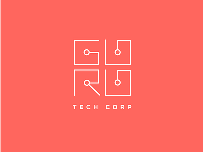 Guru Tech Corp brand corp guru logo tech technology
