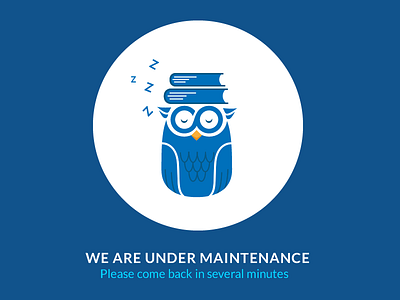 Maintenace page