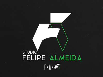 FA Felipe almeida logo design fitness logo letter logo logo logo design logodesign logotype minimal sports sports logo sporty vector