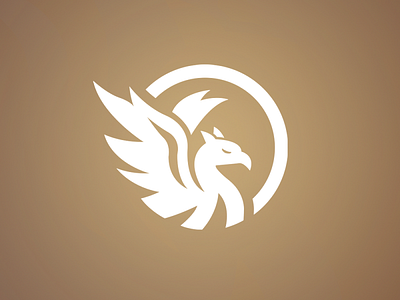 Griffin Logo art branding design illustration logo