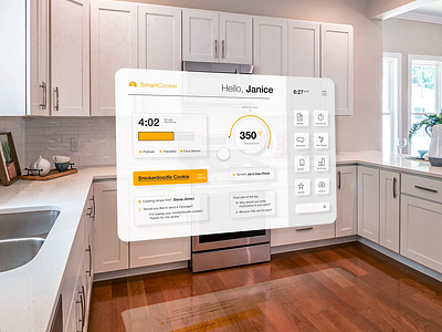 SmartCookie app design createwithadobexd home safety prototype smart device smart home smartcookie technology