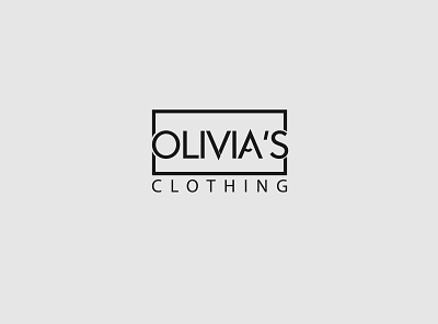 Olivia's Clothing Logo Design brand brand design brand identity branding clean clothing brand clothing logo logo logo design luxury logo minimal minimalist logo simple