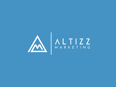 Altizz Marketing Logo Design agency logo branding digital marketing logo logo design minimal logo minimalist logo