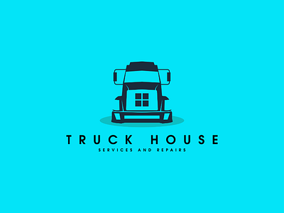 Truck House Logo Design brand brand design brand identity branding clean logo logo design minimal minimalist logo simple
