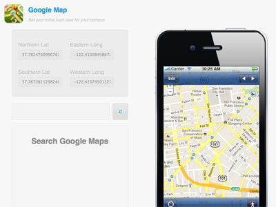 Google Maps API google maps interactive iphone