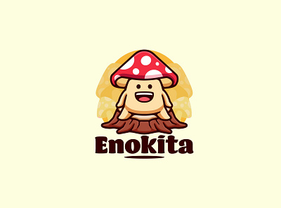 Mushroom Cartoon mascot logo design branding cartoon character cute design emblem food fungus graphic design illustration logo logomascot logotoons mascot mushroom nature plant ui vector vegetable